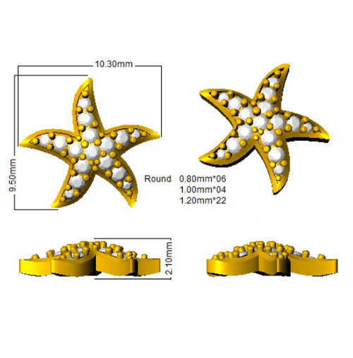 BJE0150 — Earrings - 9k Yellow Gold detail