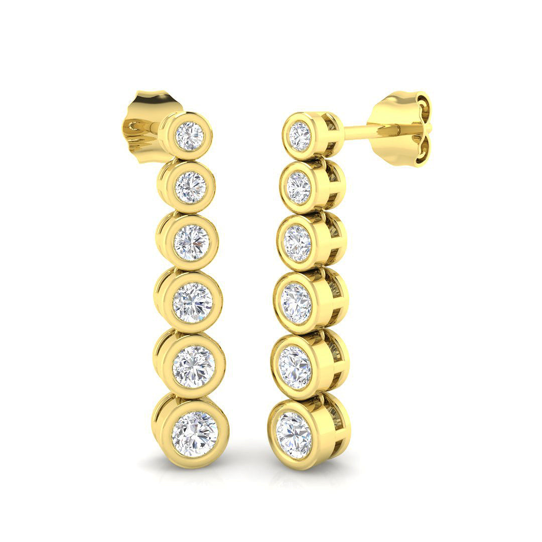 BJE0151 — Earrings - 9k Yellow Gold