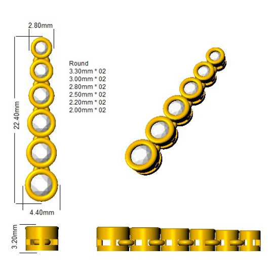 BJE0151 — Earrings - 9k Yellow Gold detail