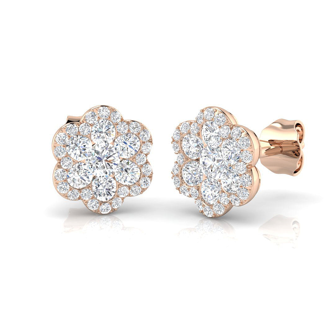 BJE0154 — Earrings - 9k Rose Gold