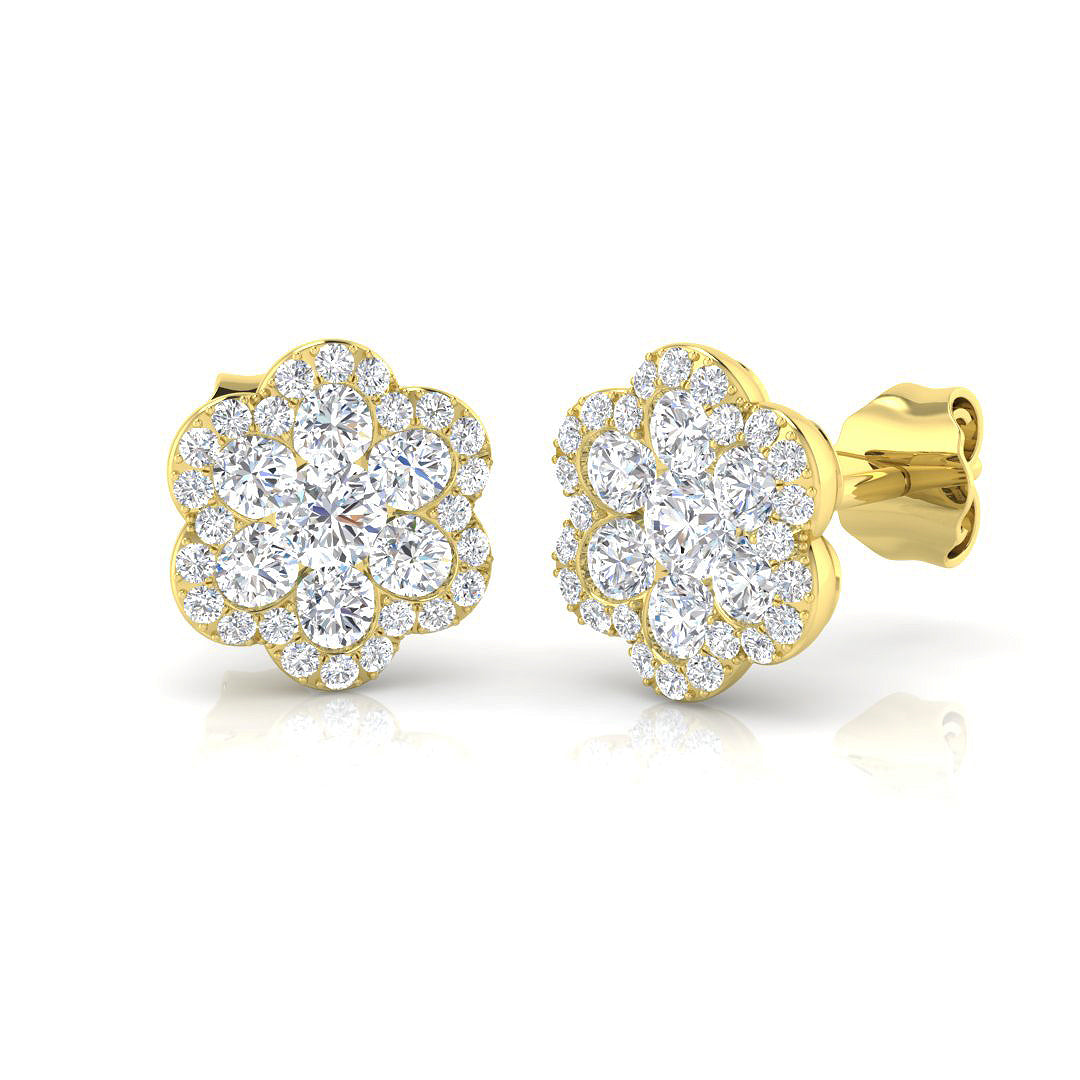BJE0154 — Earrings - 9k Yellow Gold