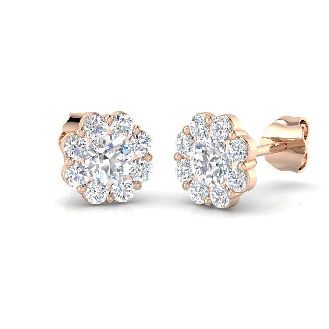 BJE0158 — Earrings - 9k Rose Gold
