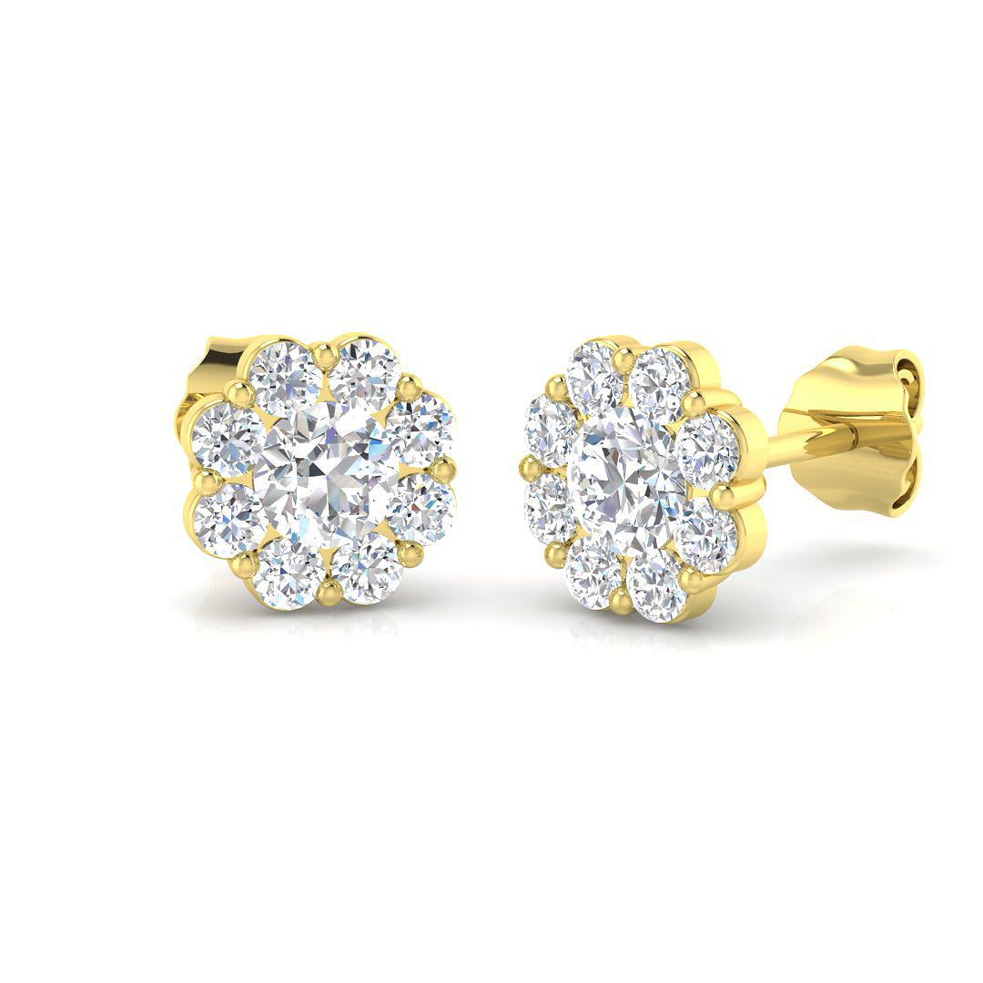 BJE0158 — Earrings - 9k Yellow Gold