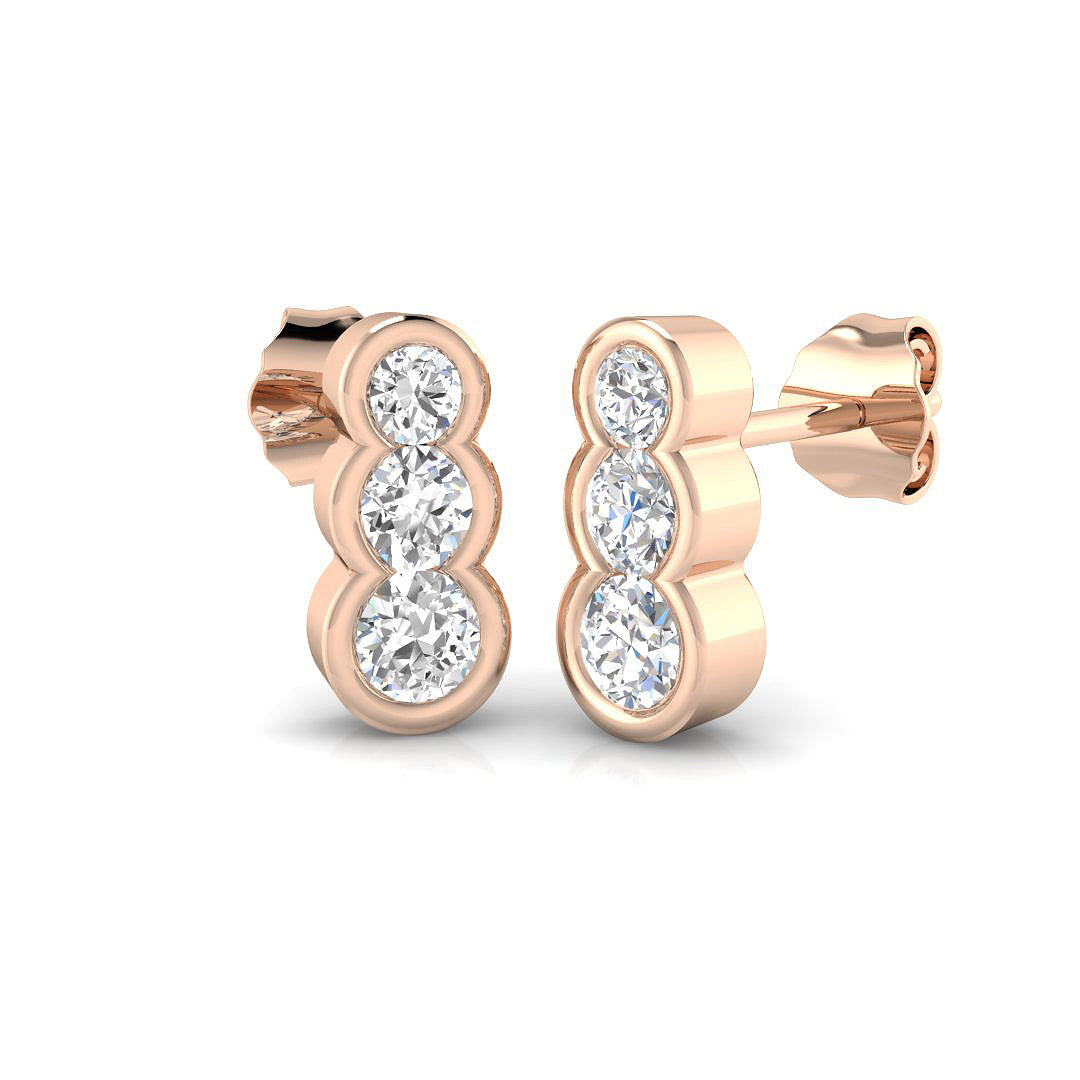 BJE0160 — Earrings - 9k Yellow Gold