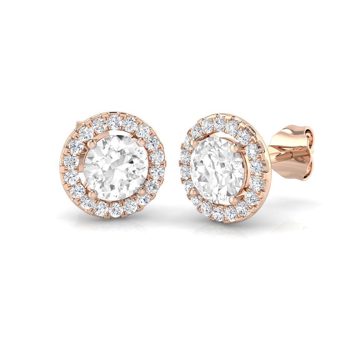 BJE0166 — Earrings - 9k Rose Gold