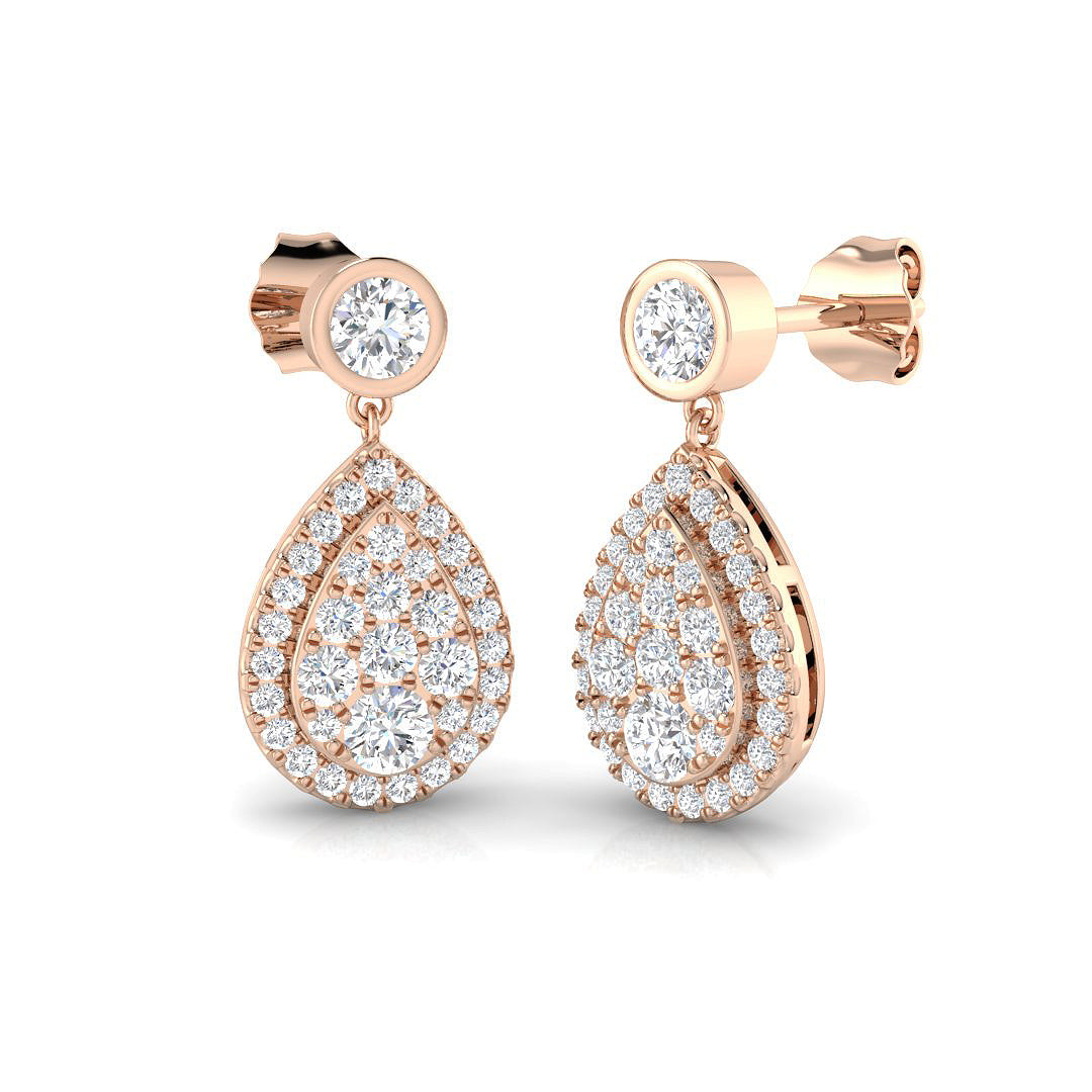 BJE0169 — Earrings - 9k Rose Gold
