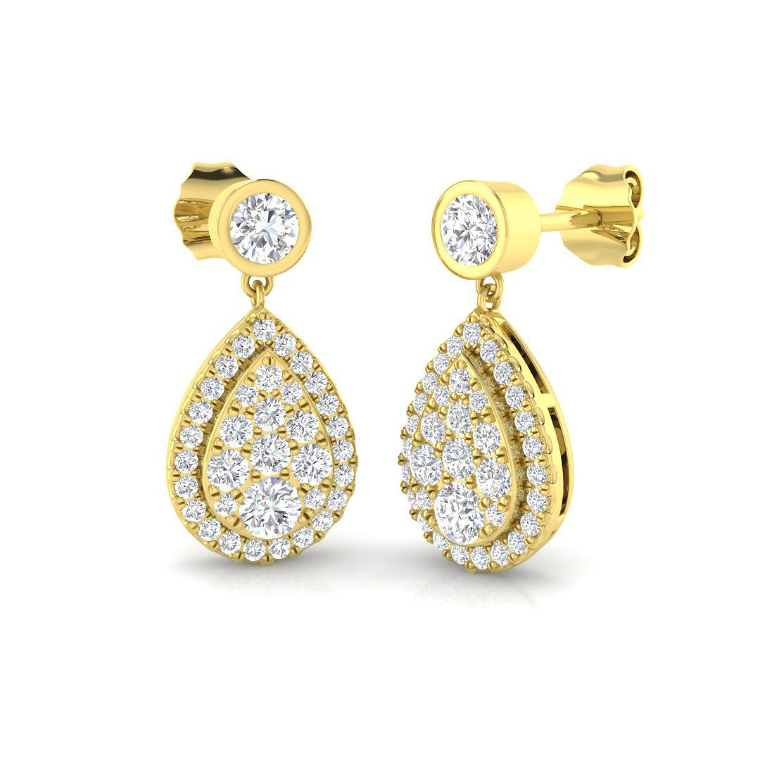 BJE0169 — Earrings - 9k Yellow Gold