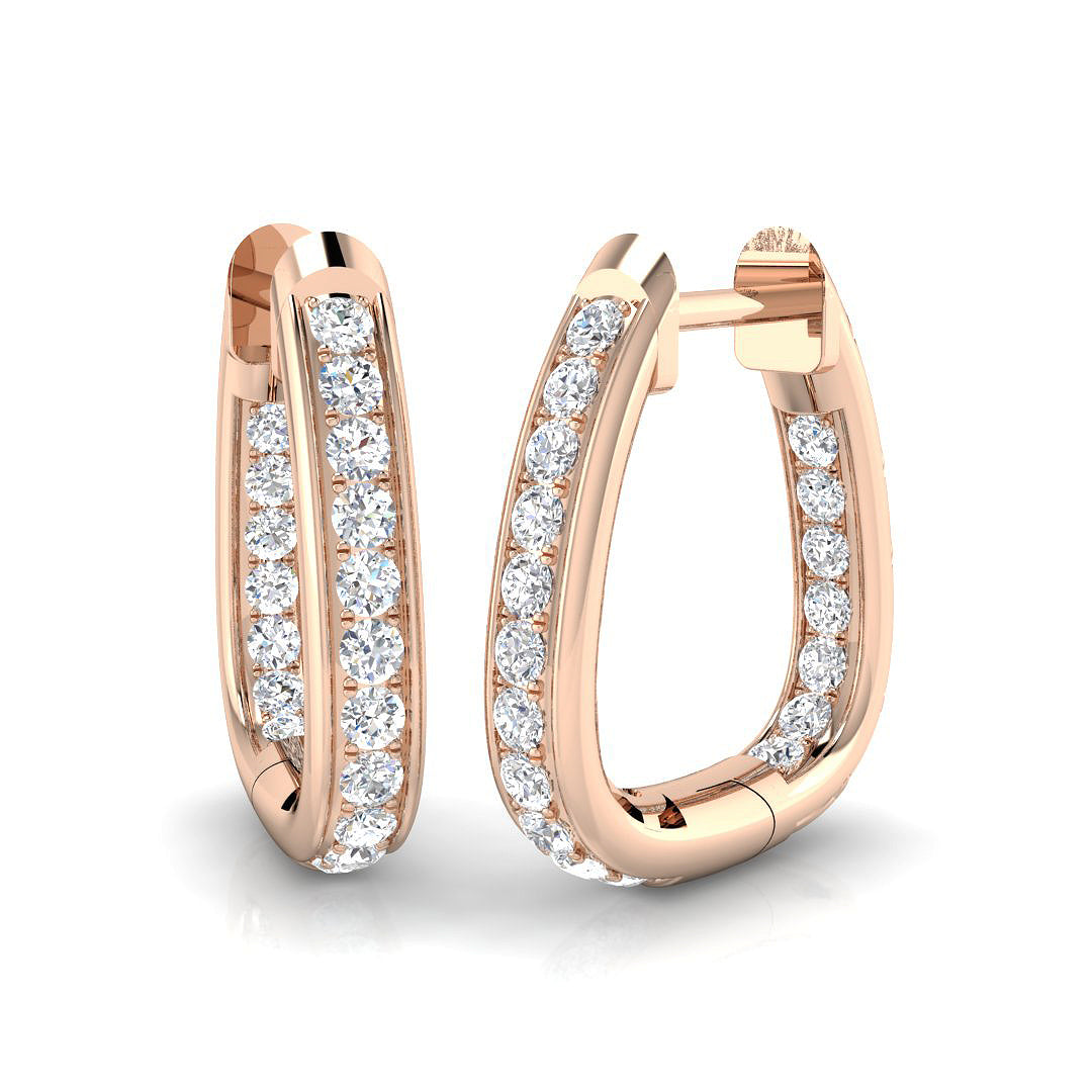 BJE0172 — Earrings - 9k Rose Gold