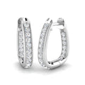 BJE0172 — Earrings - 9k White Gold