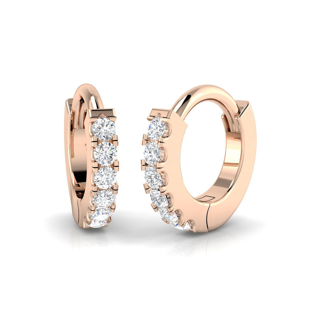 BJE0178 — Earrings - 9k Rose Gold