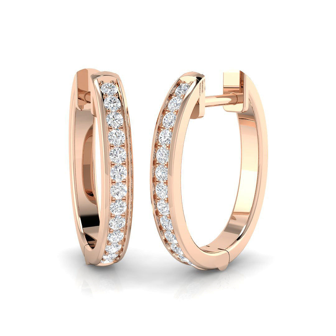 BJE0184 — Earrings - 9k Rose Gold