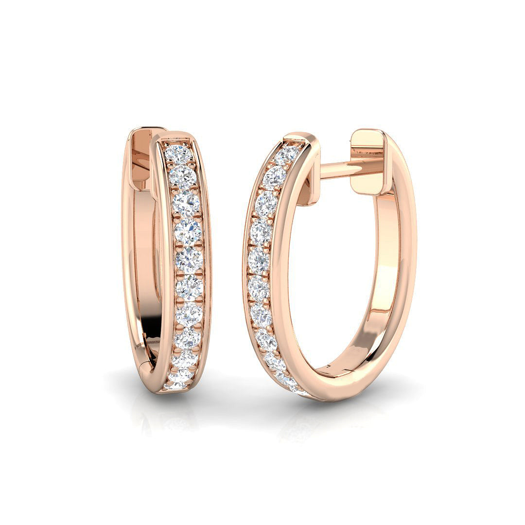 BJE0185 — Earrings - 9k Rose Gold