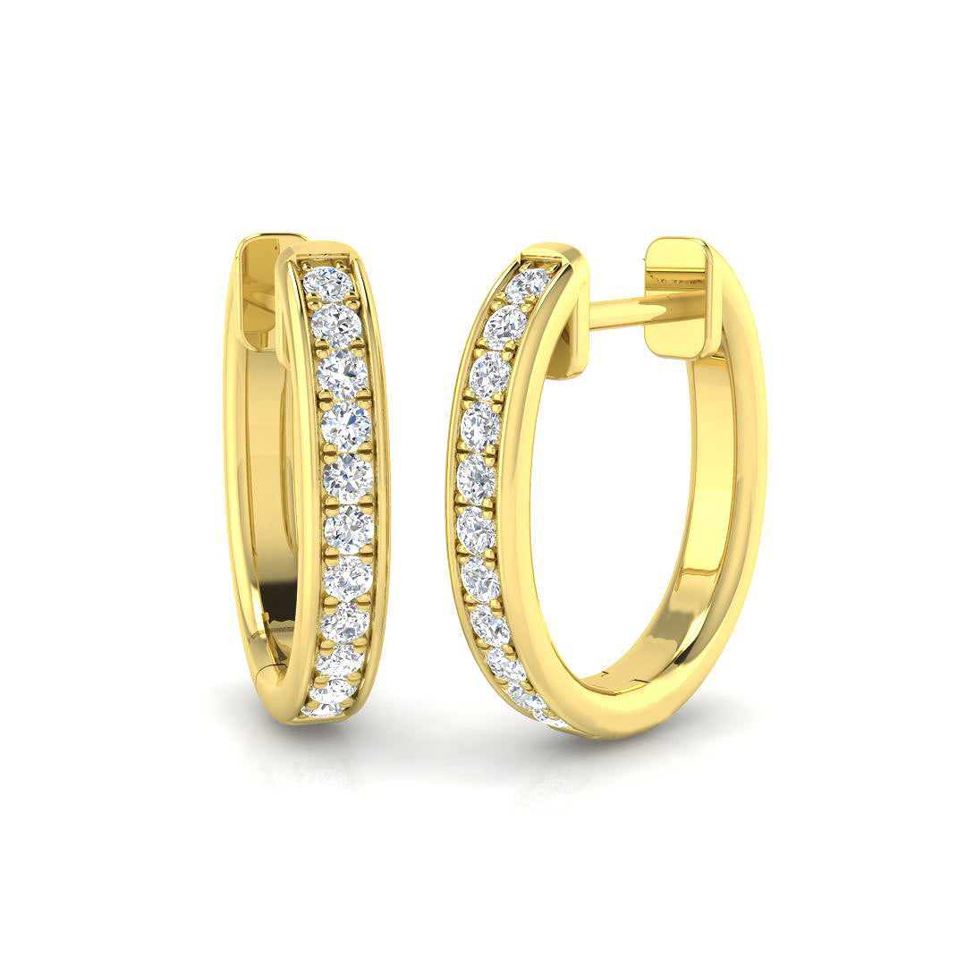 BJE0185 — Earrings - 9k Yellow Gold