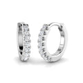 BJE0191 — Earrings - 9k White Gold