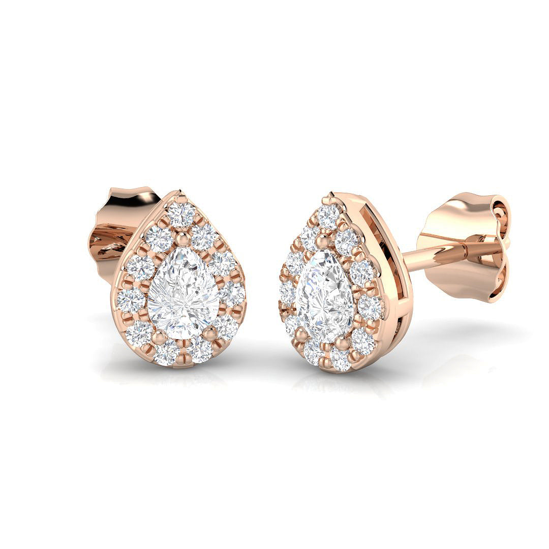 BJE0193 — Earrings - 9k Rose Gold