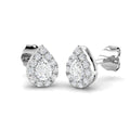 BJE0193 — Earrings - 9k White Gold