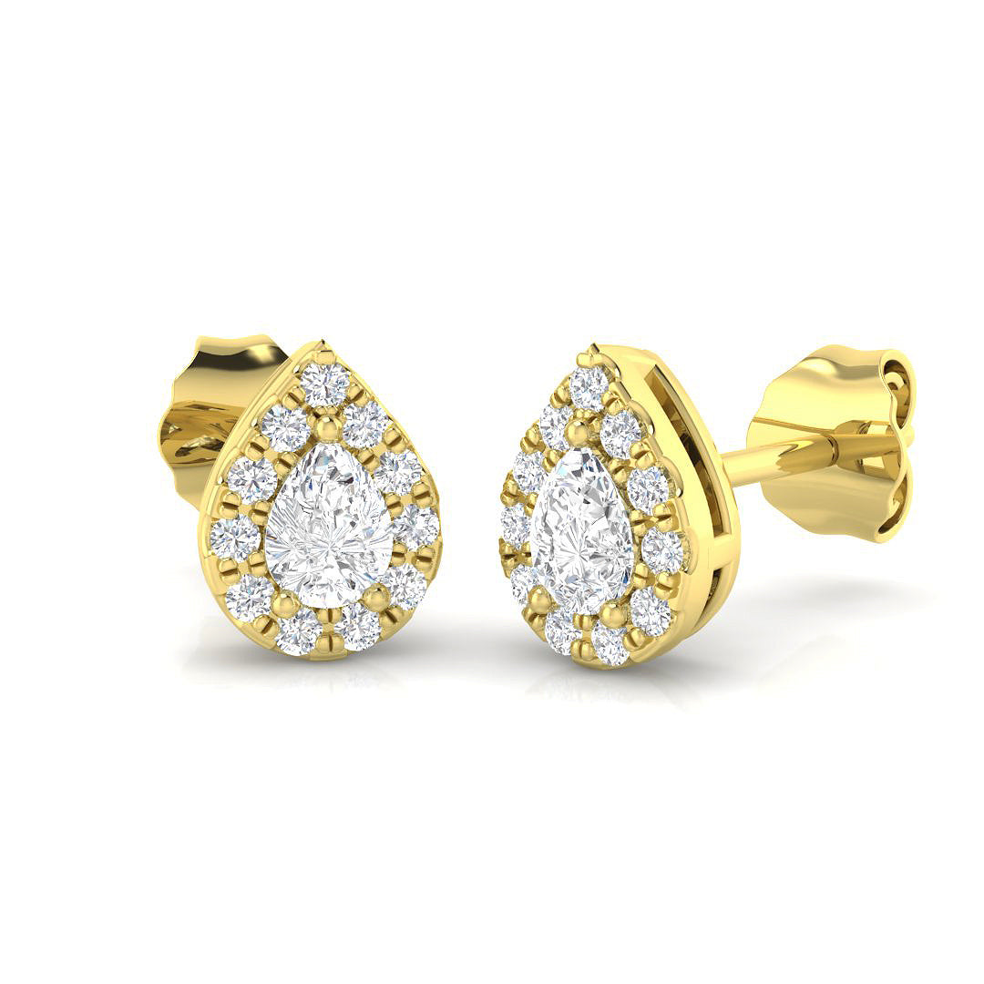 BJE0193 — Earrings - 9k Yellow Gold