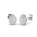BJE0194 — Earrings - 9k White Gold