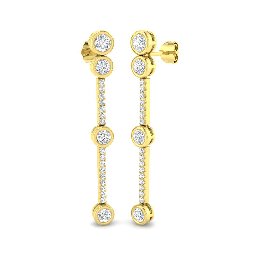 BJE0196 — Earrings - 9k Yellow Gold