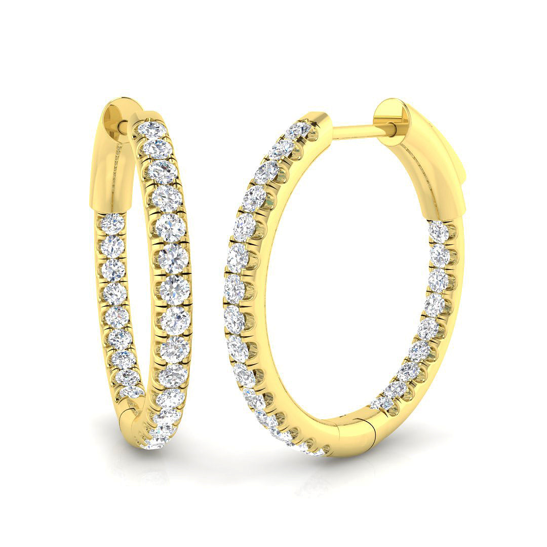 BJE0197 — Earrings - 9k Yellow Gold