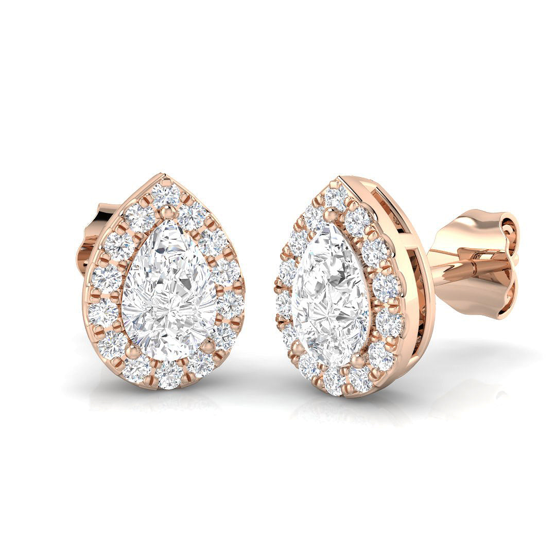 BJE0198 — Earrings - 9k Rose Gold
