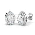 BJE0198 — Earrings - 9k White Gold