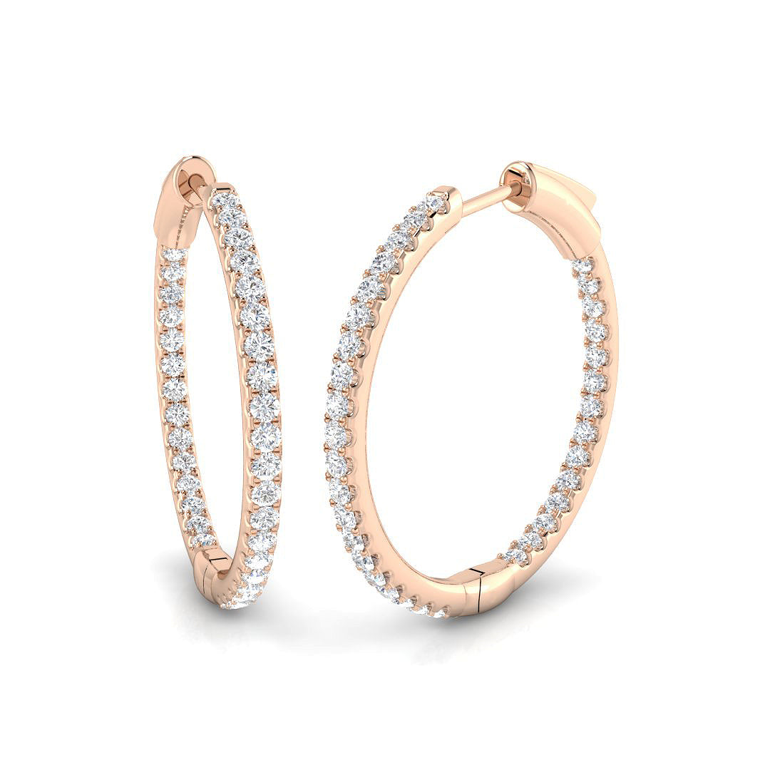 BJE0199 — Earrings - 9k Rose Gold