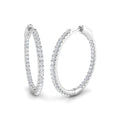 BJE0199 — Earrings - 9k White Gold