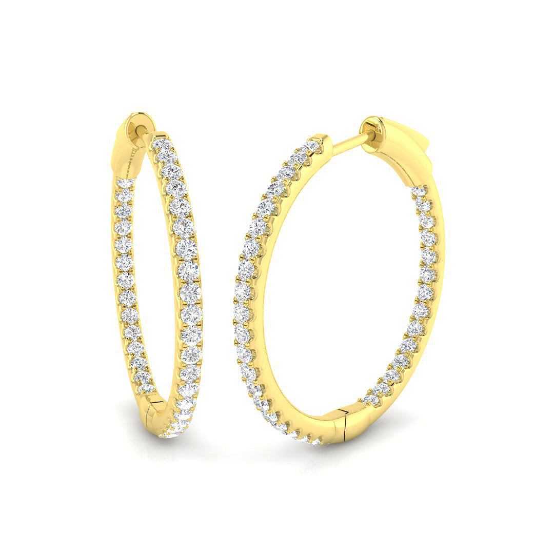 BJE0199 — Earrings - 9k Yellow Gold