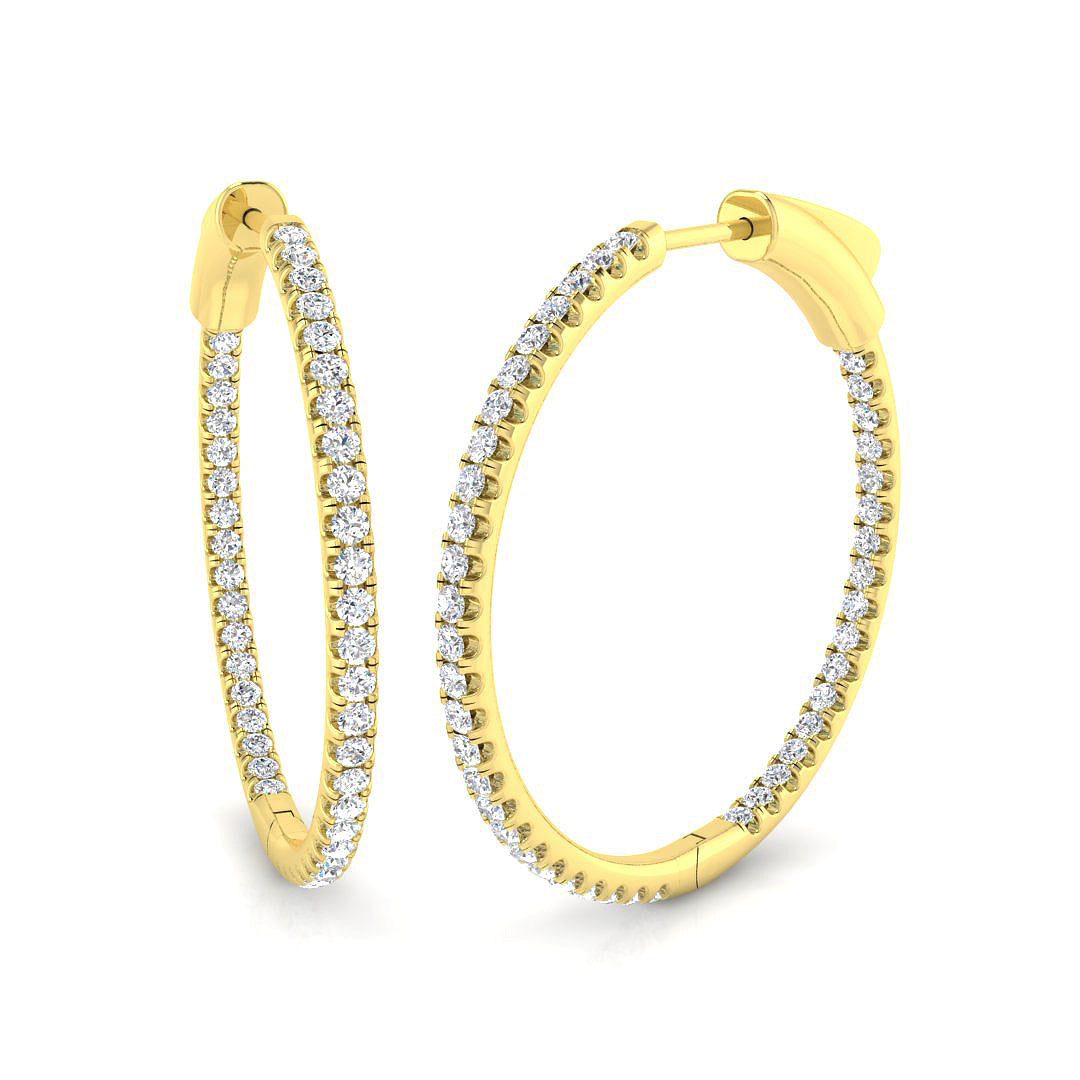 BJE0201 — Earrings - 9k Yellow Gold