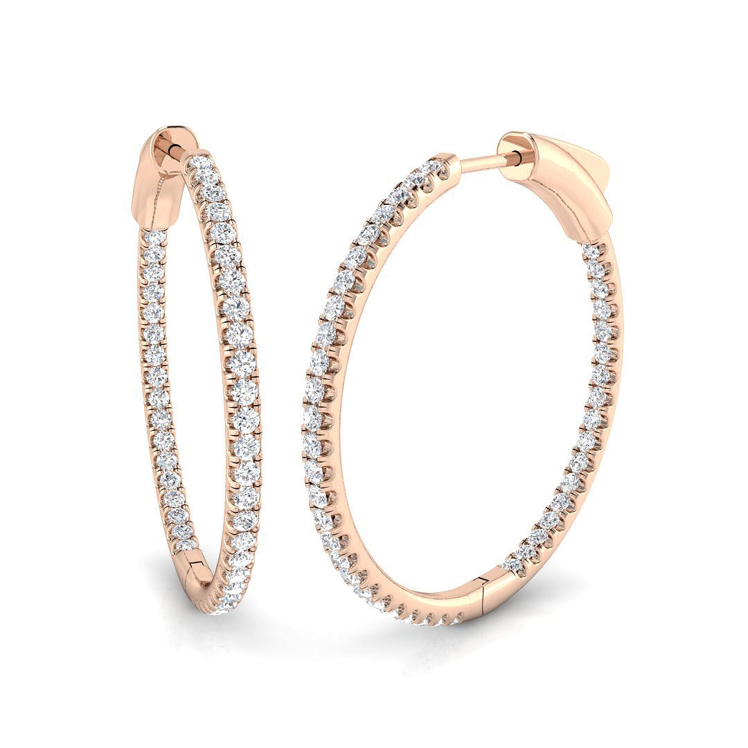 BJE0201 — Earrings - 9k Rose Gold
