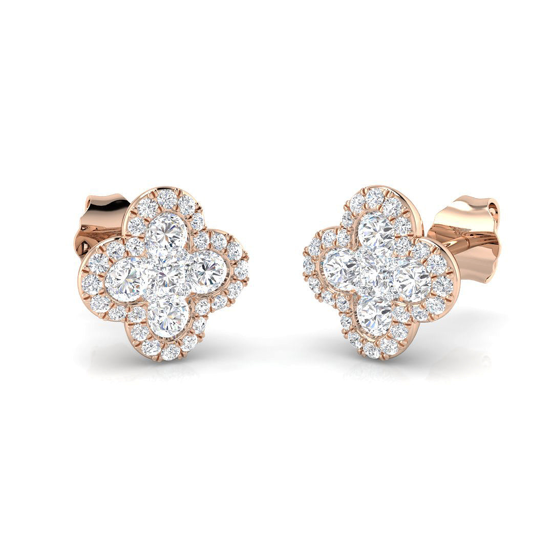BJE0206 — Earrings - 9k Rose Gold