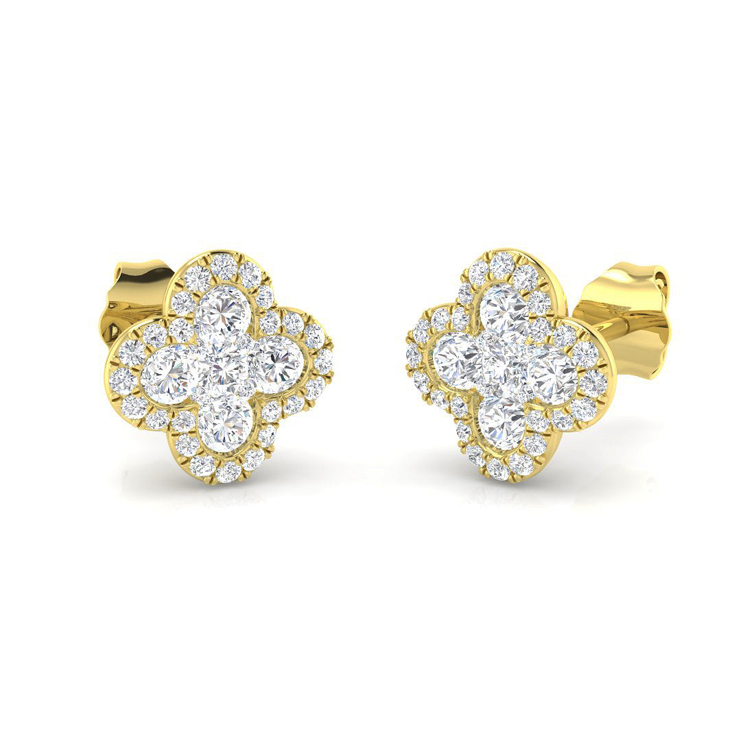 BJE0206 — Earrings - 9k Yellow Gold
