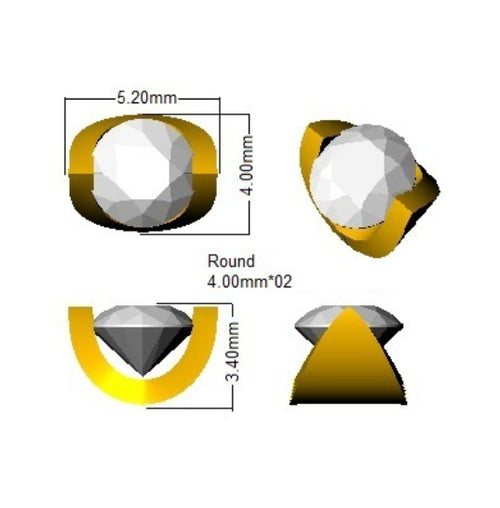 BJE0213 — Earrings - 9k Yellow Gold detail