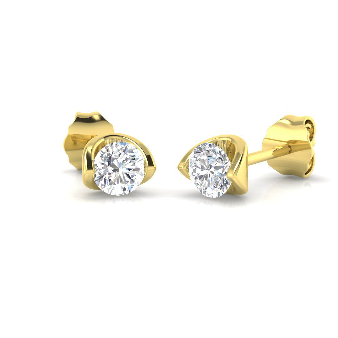 BJE0213 — Earrings - 9k Yellow Gold