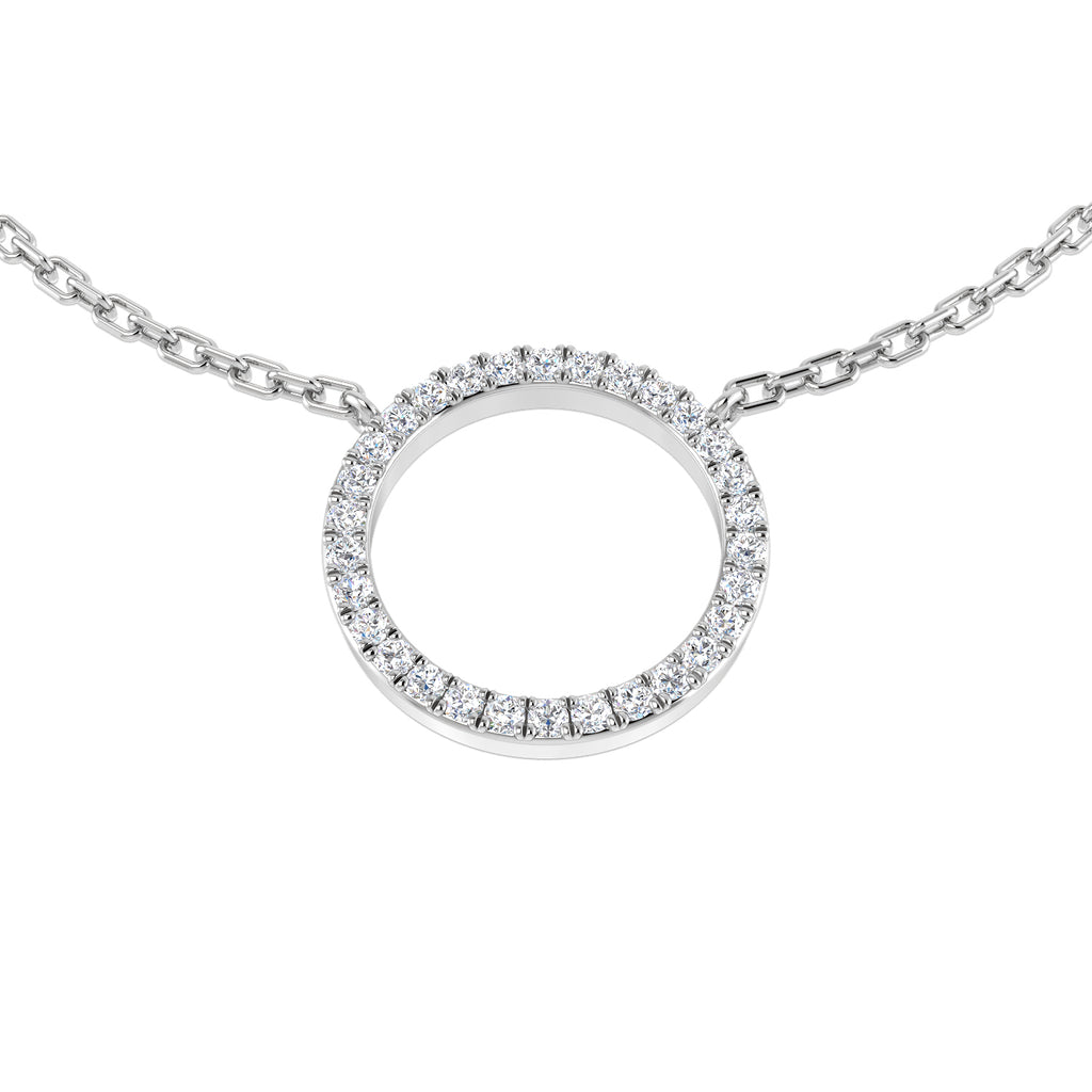 BJN0002 — Necklace - 9k White Gold