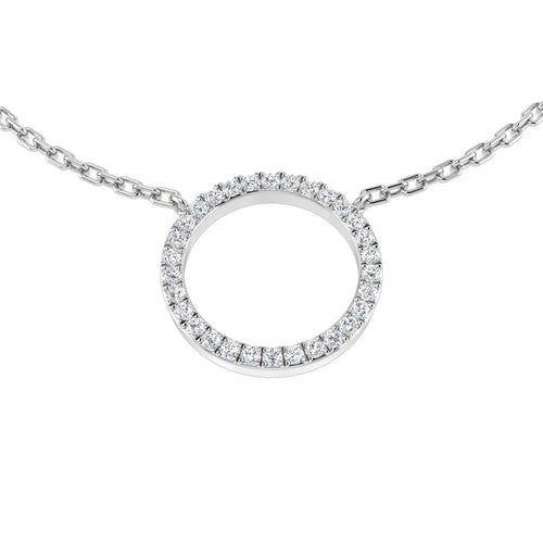 BJN0002 — Necklace - 9k White Gold
