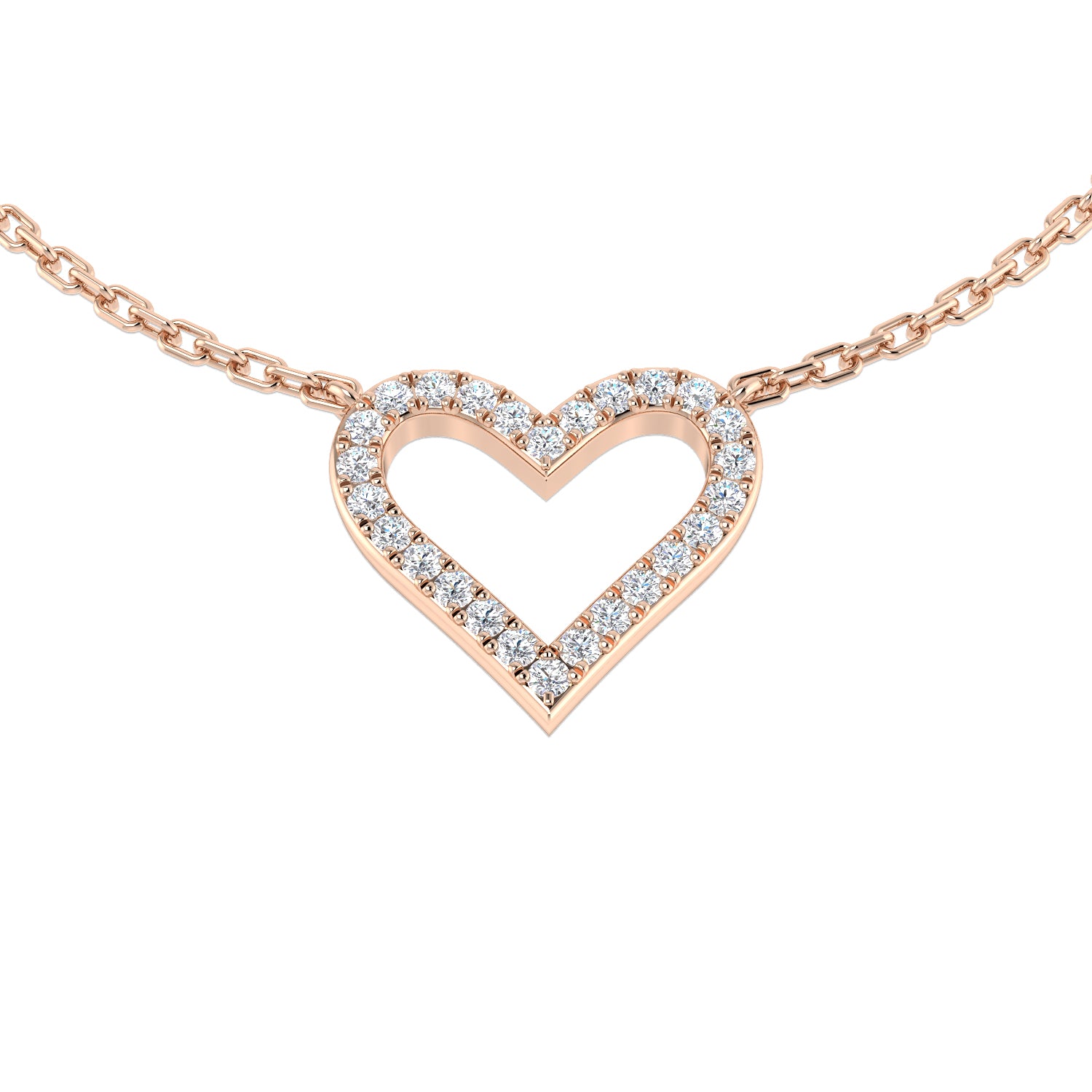 BJN0003 — Necklace - 9k Rose Gold
