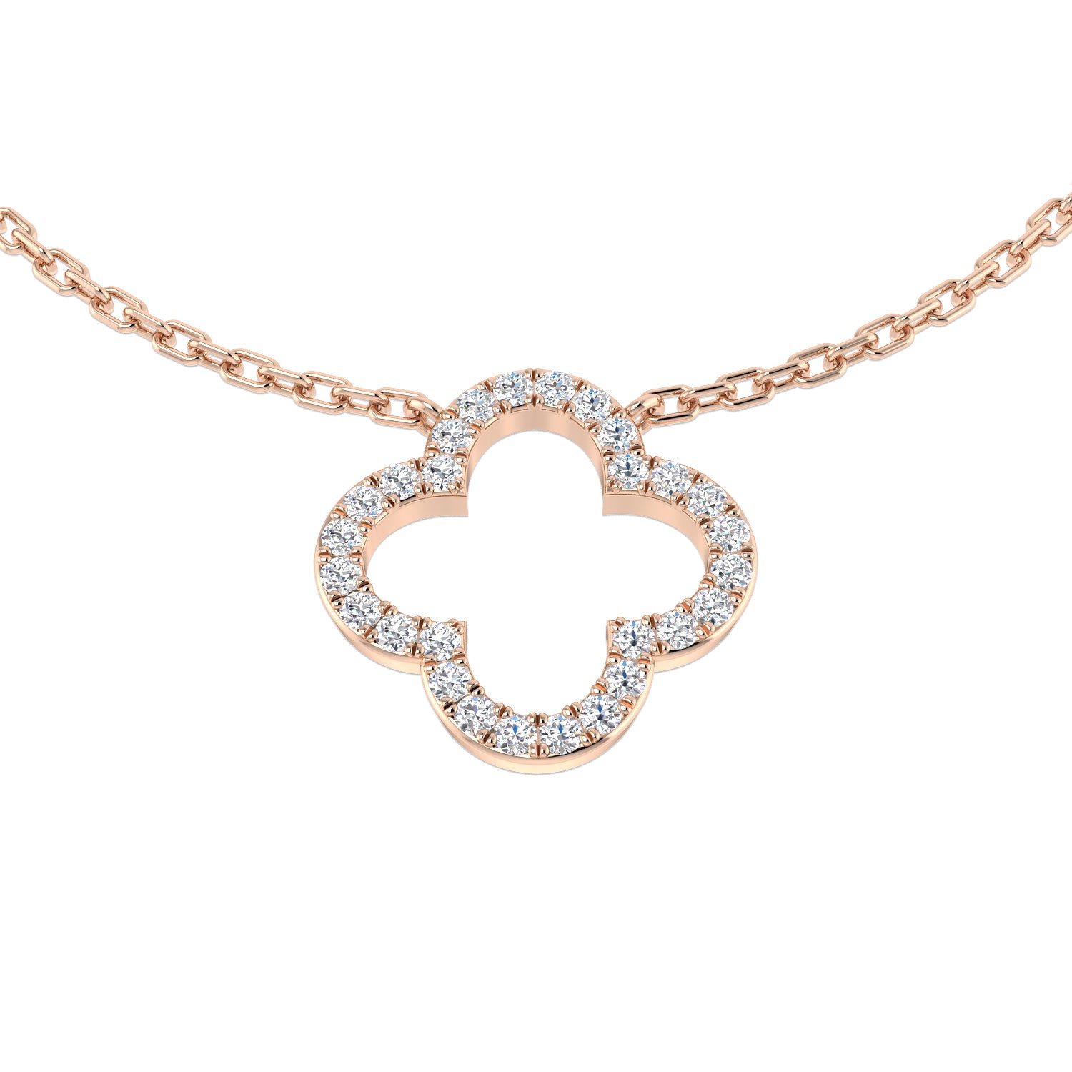 BJN0004 — Necklace - 9k Rose Gold
