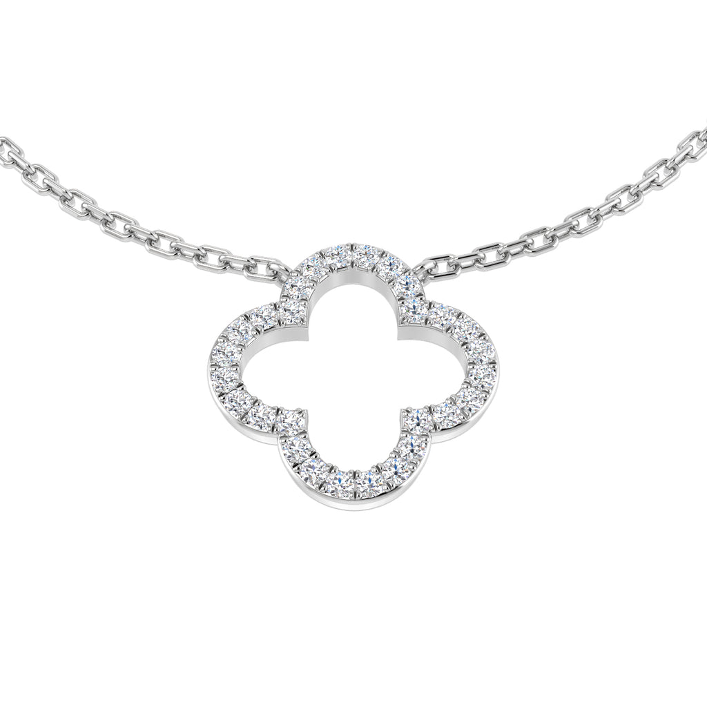 BJN0004 — Necklace - 9k White Gold