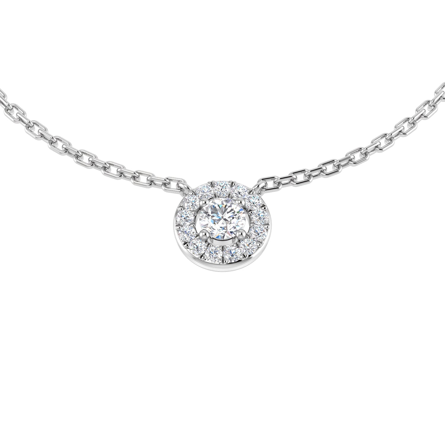 BJN0005 — Necklace - 9k White Gold