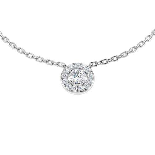 BJN0005 — Necklace - 9k White Gold