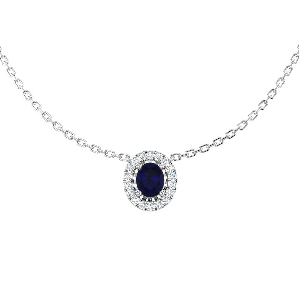 BJN0023 — Necklace - 9k White Gold
