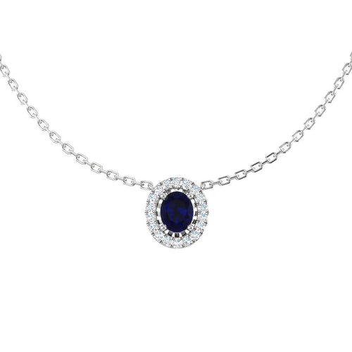 BJN0023 — Necklace - 9k White Gold