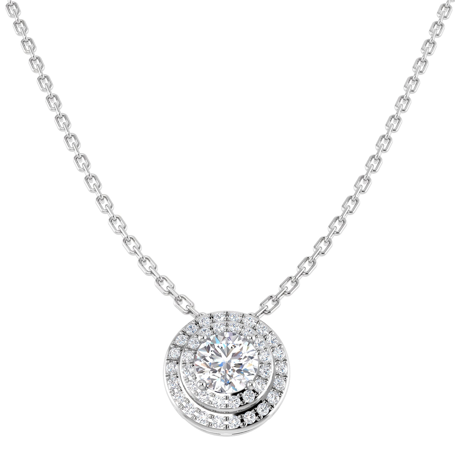 BJN0027 — Necklace - 9k White Gold