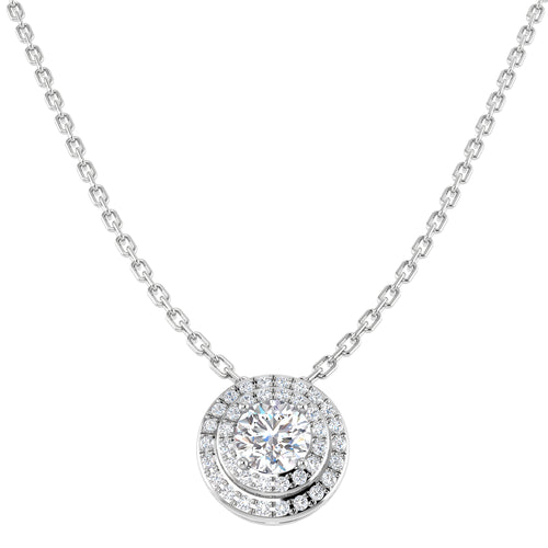 BJN0027 — Necklace - 9k White Gold