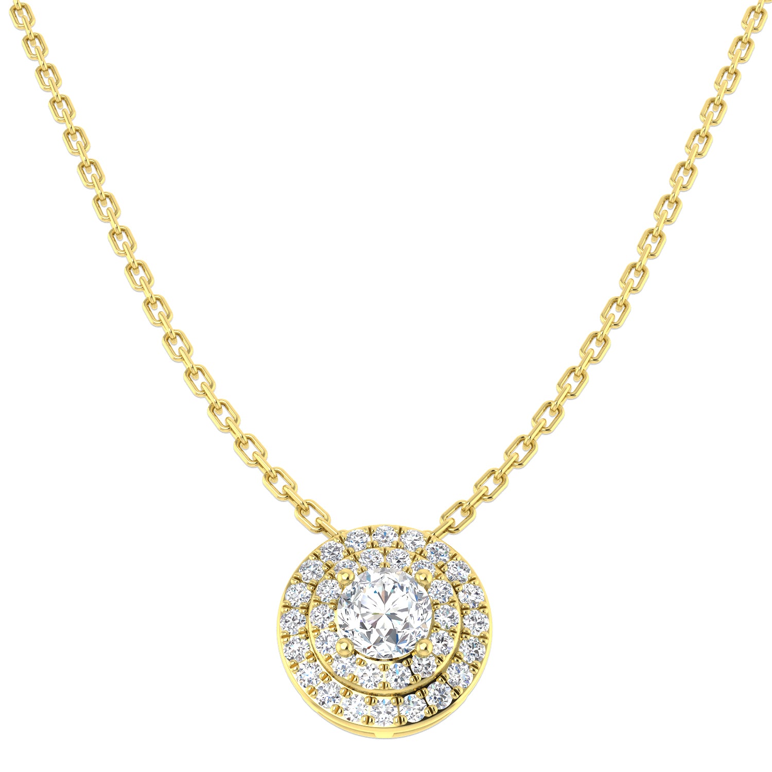 BJN0028 — Necklace - 9k Yellow Gold