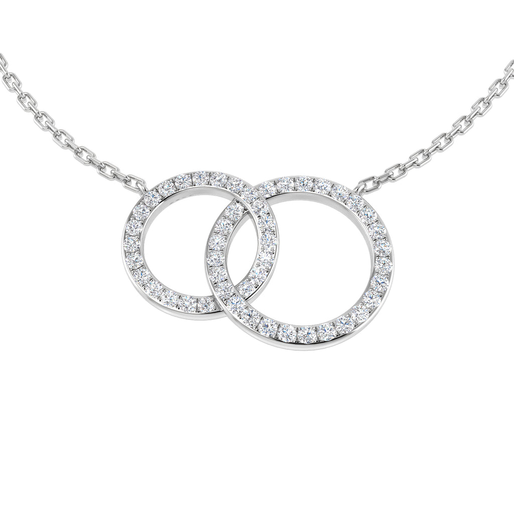 BJN0040 — Necklace - 9k White Gold