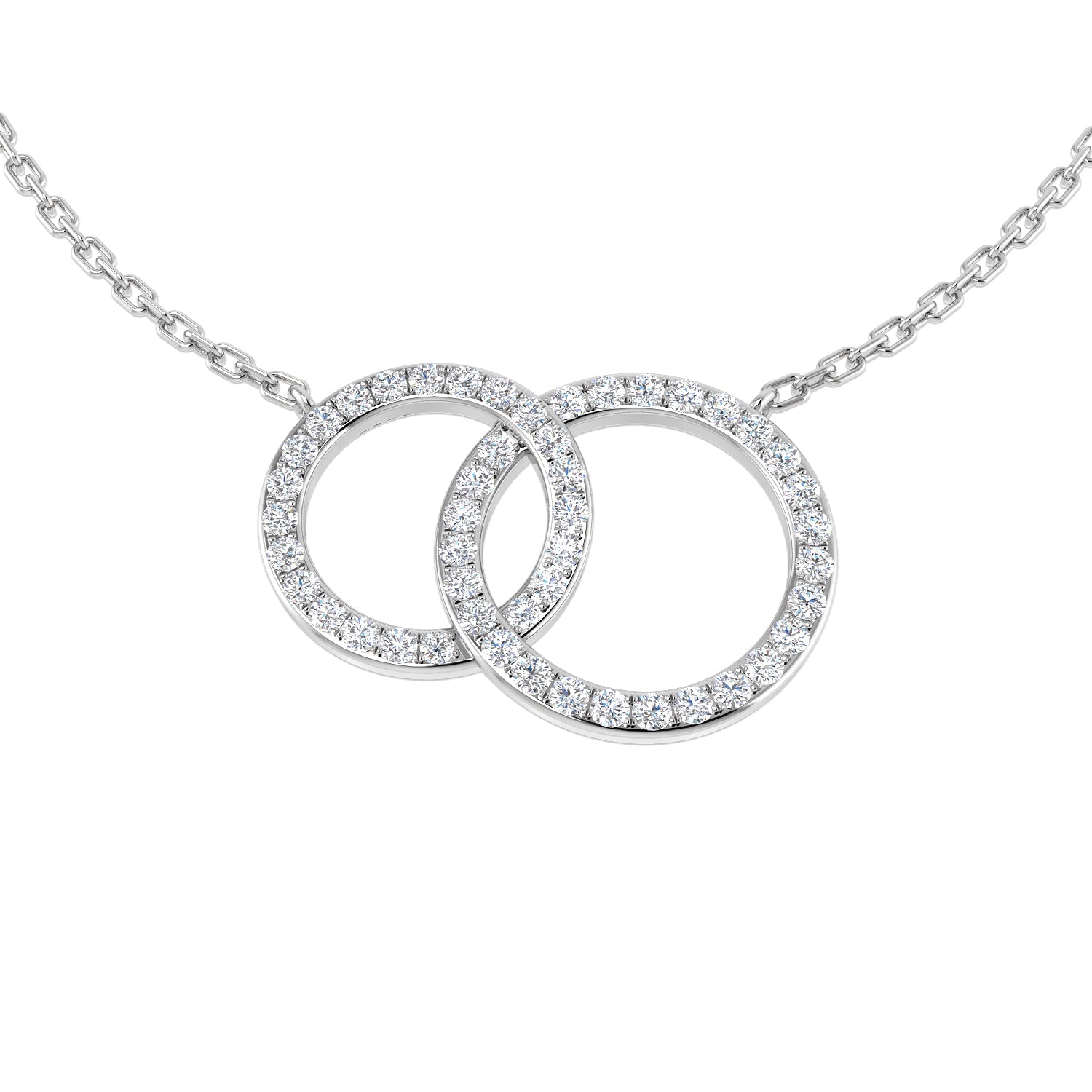 BJN0040 — Necklace - 9k White Gold