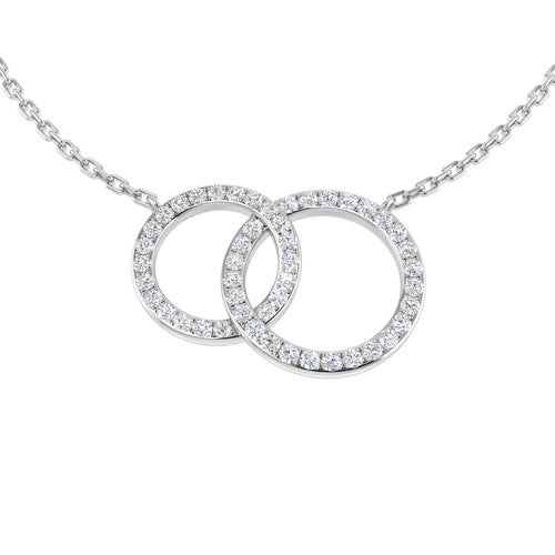 BJN0040 — Necklace - 9k White Gold